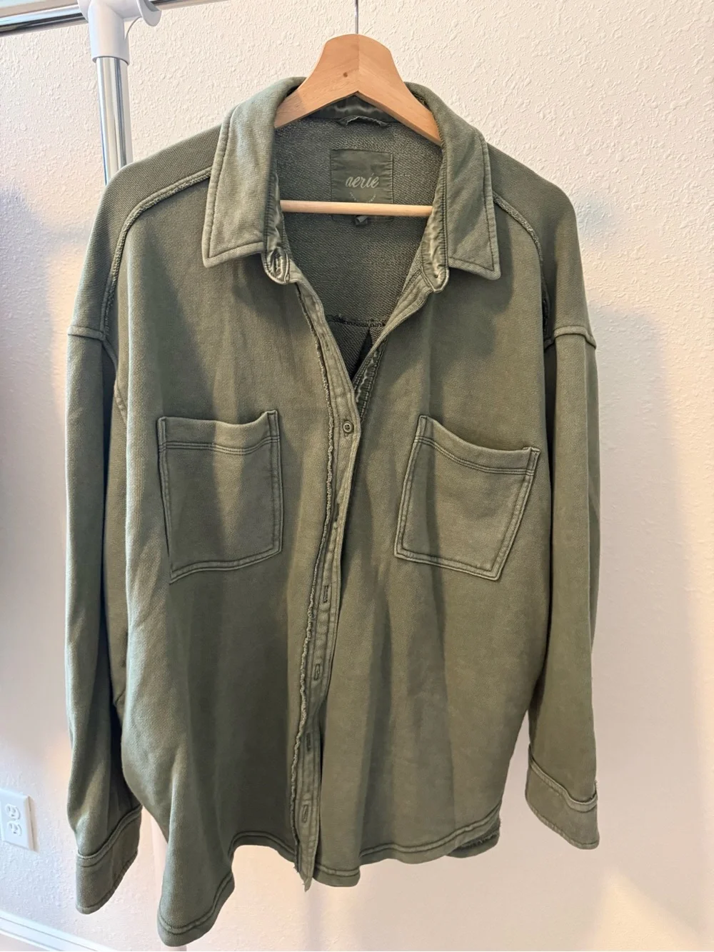 AERIE shirt jacket